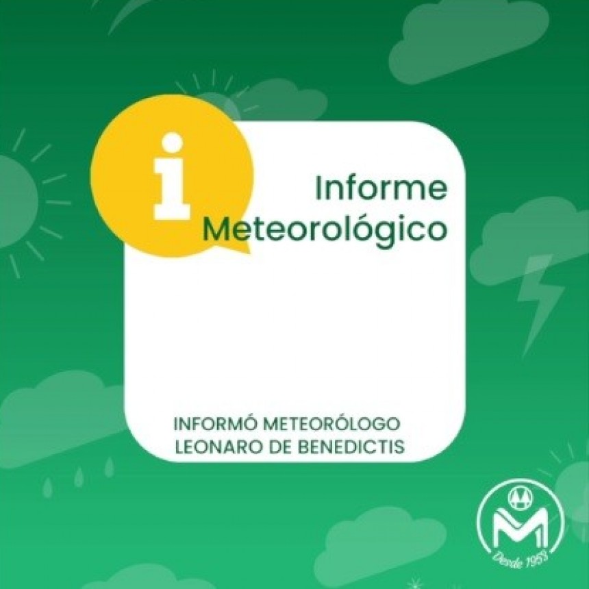 PRONÓSTICO EXTENDIDO PARA LOS PRÓXIMOS SIETE DÍAS