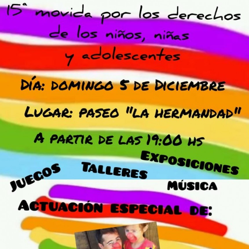 15° MOVIDA POR LOS DERECHOS DEL NIÑO Y ADOLESCENTES
