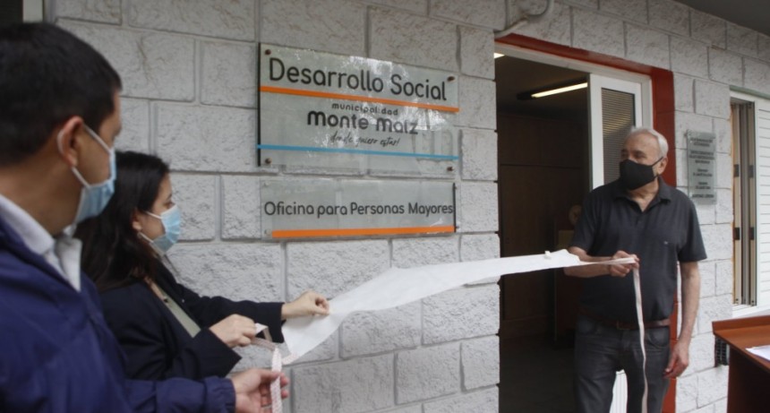 INAUGURARON OFICINA PARA PERSONAS MAYORES