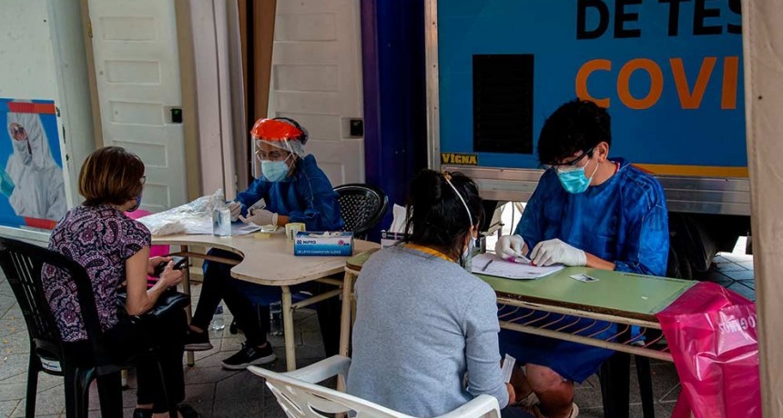DÍA RECORD: 8.351 CASOS NUEVOS EN LA PROVINCIA