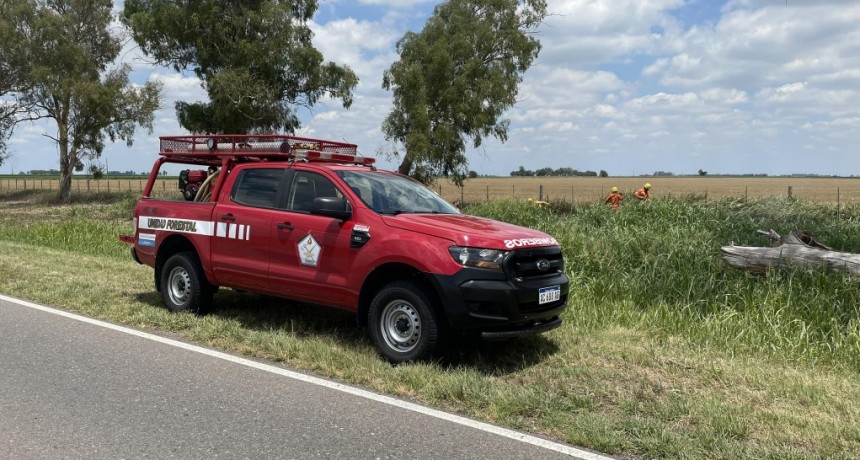 DESPISTE Y VUELCO EN RUTA 3 ENTRE POSSE Y ESCALANTE