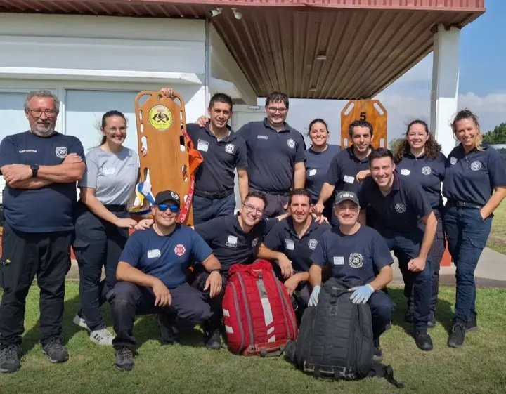BOMBEROS SE CAPACITAN CON CERTIFICACIÓN INTERNACIONAL
