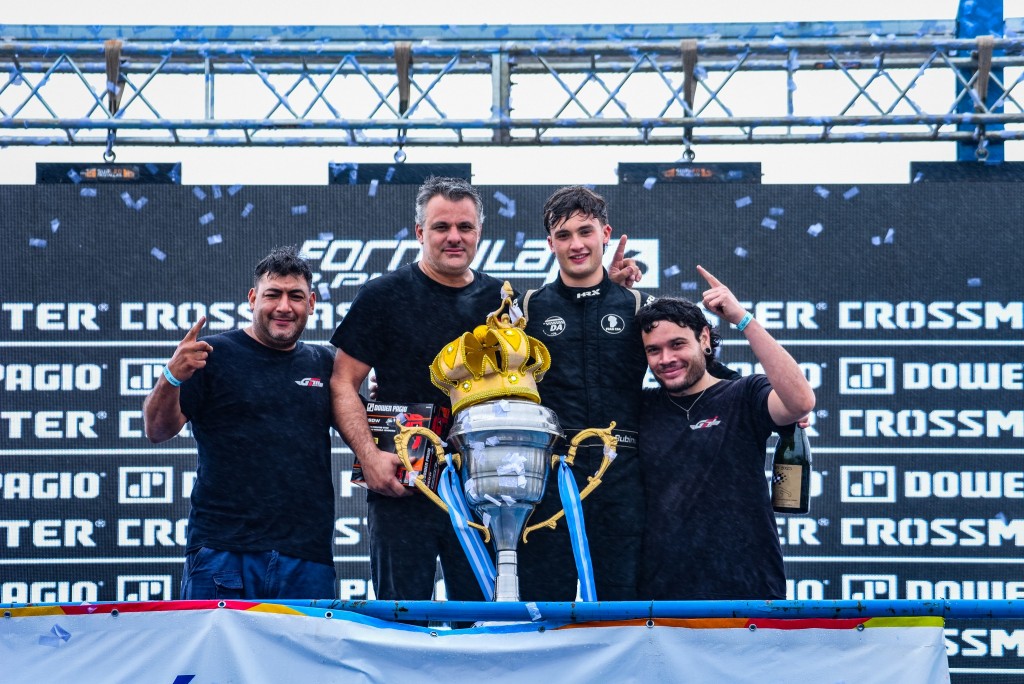 JOAQUÍN RUBINO CAMPEÓN DE LA FÓRMULA RENAULT PLUS