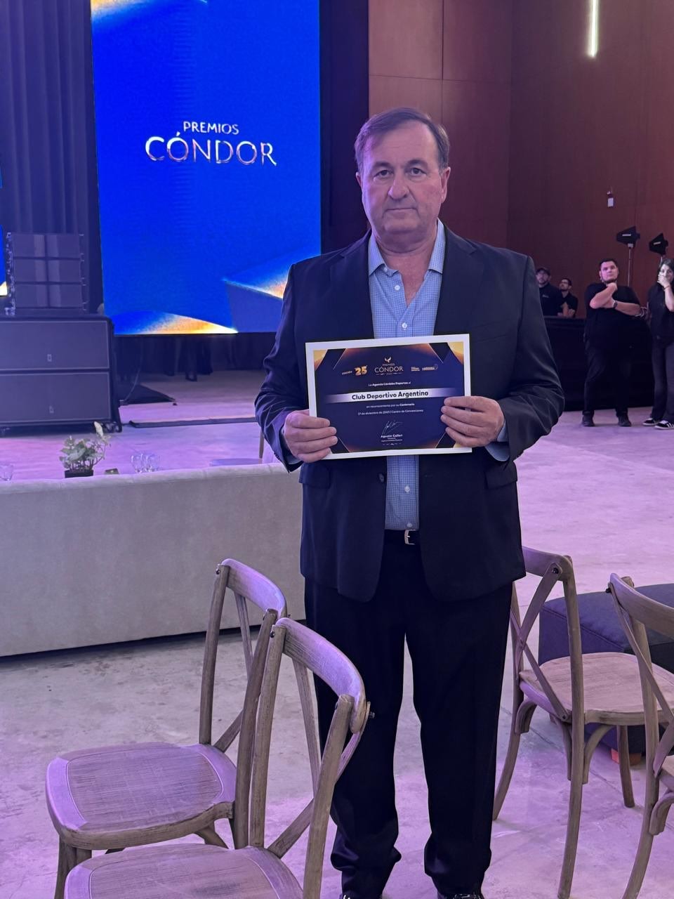 ARGENTINO DISTINGUIDO POR LA AGENCIA CÓRDOBA DEPORTES