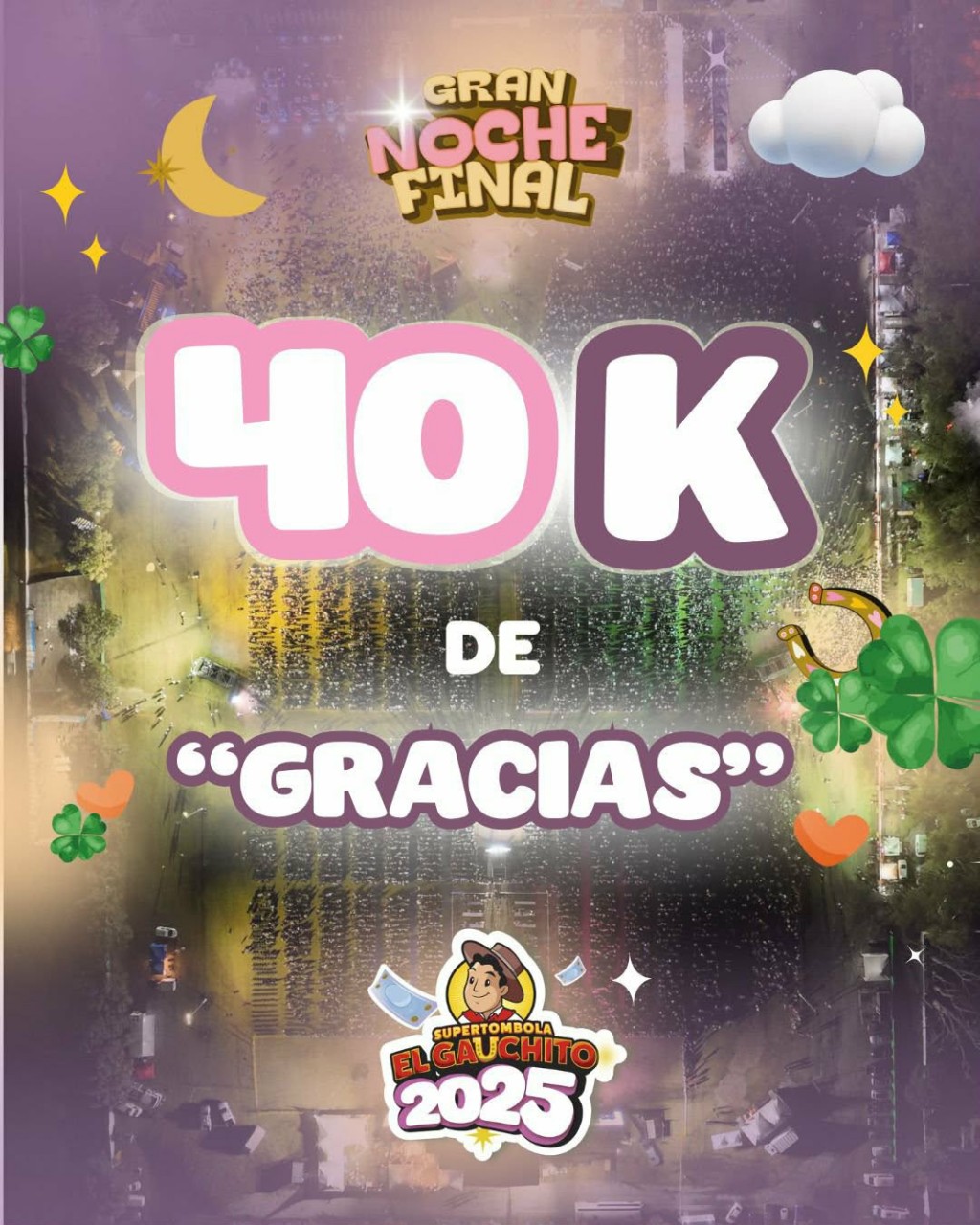 40.000 PERSONAS REUNIÓ EL GAUCHITO 2025