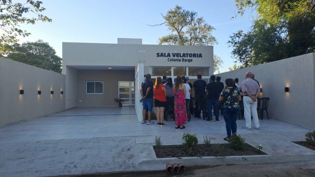 COLONIA BARGE YA TIENE SU SALA VELATORIA