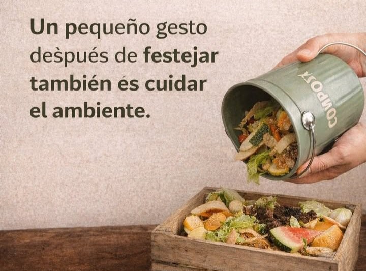 INICIATIVA PARA COMPOSTAR DESPUÉS DE LAS FIESTAS