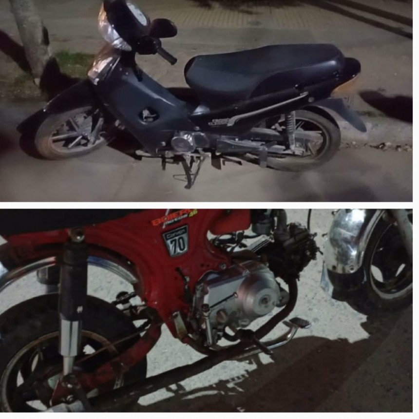 DOS MOTOS AL CORRALÓN