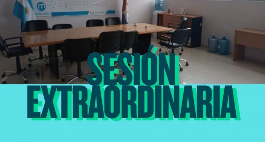 CONVOCATORIA A SESIÓN EXTRAORDINARIA