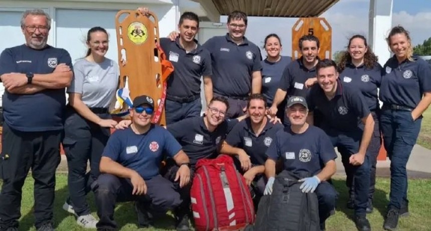 BOMBEROS SE CAPACITAN CON CERTIFICACIÓN INTERNACIONAL