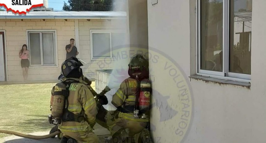 INCENDIO EN HABITACIÓN DE UN DEPARTAMENTO
